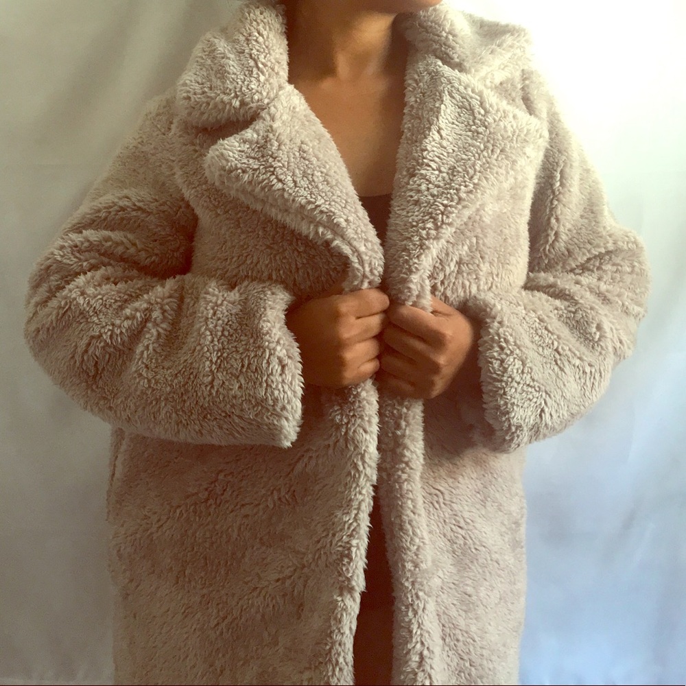 Faux Fur “Teddy” Coat
